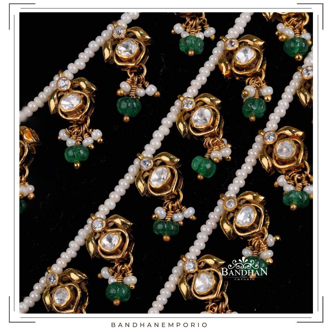 Pure 92.5 Silver Layered Necklace Set