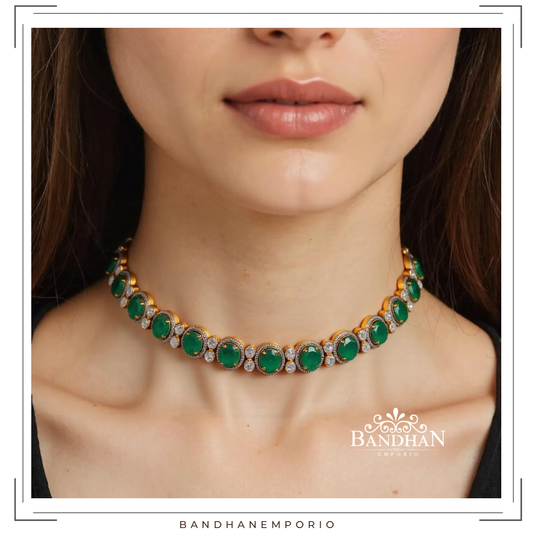 Pure 92.5 Silver Choker set