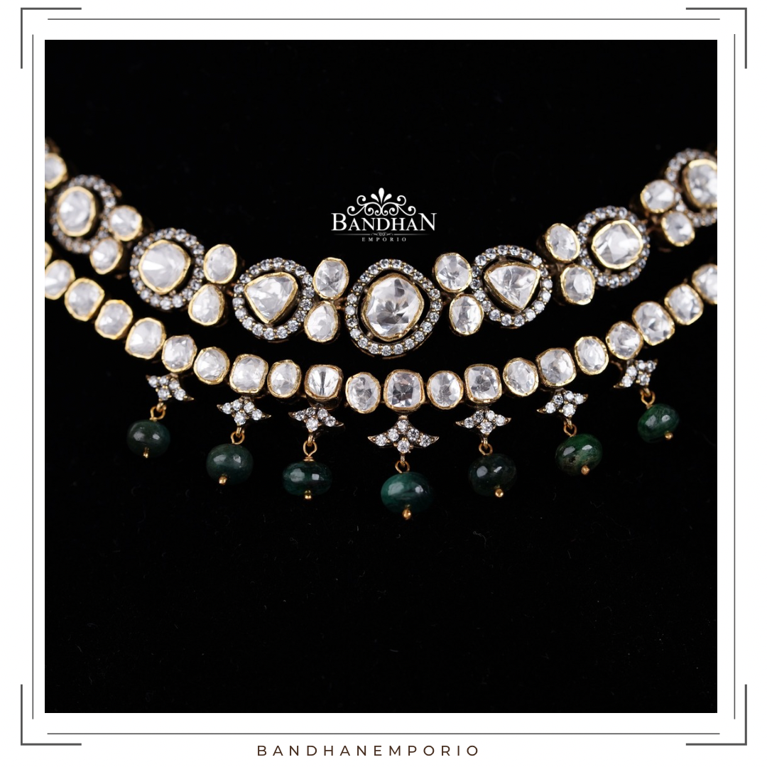 Pure 92.5 Silver Necklace set