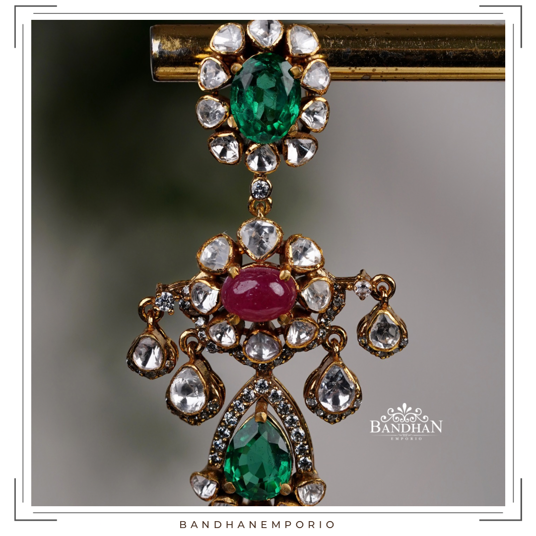 Pure 92.5 Silver Chandbali