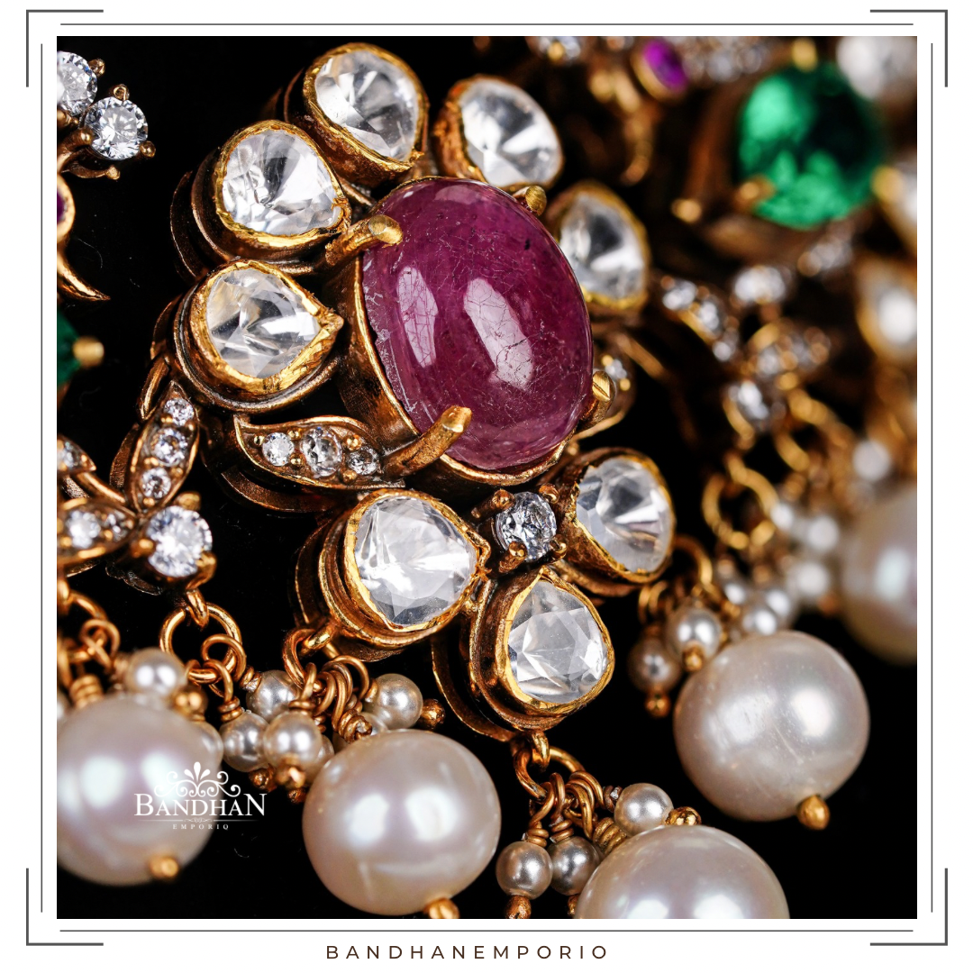 Pure 92.5 Silver Necklace Set