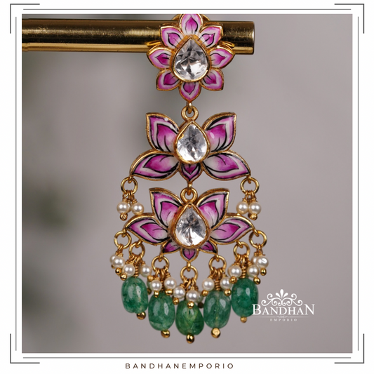 Pure 92.5 Silver Chandbali