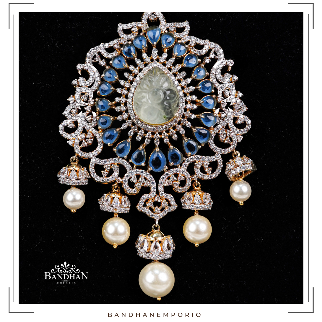 Pure 92.5 Silver Necklace Set