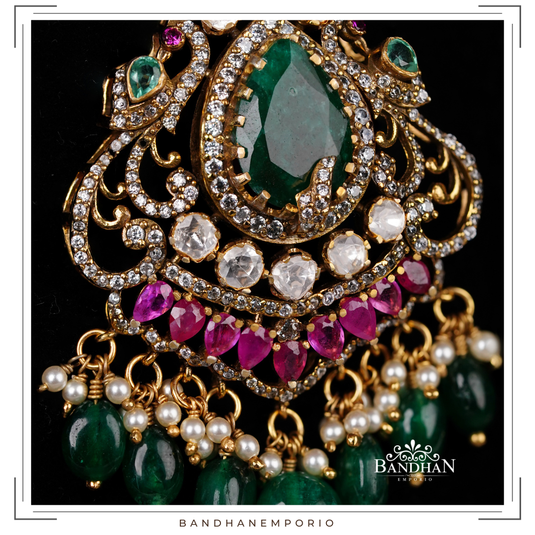 Pure 92.5 Silver Necklace Set