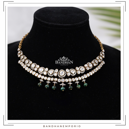 Pure 92.5 Silver Necklace set