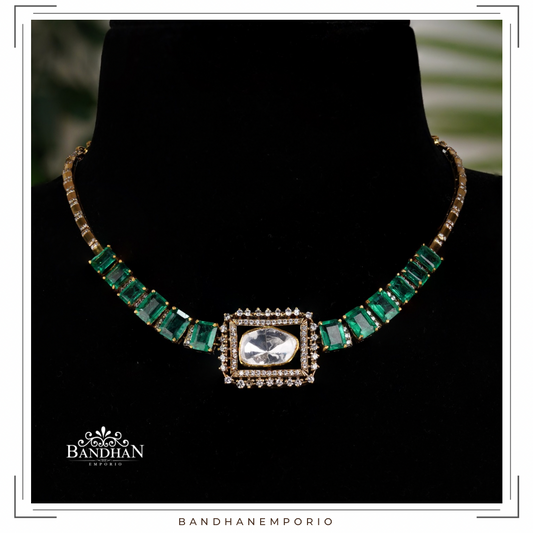 Pure 92.5 Silver Necklace Set