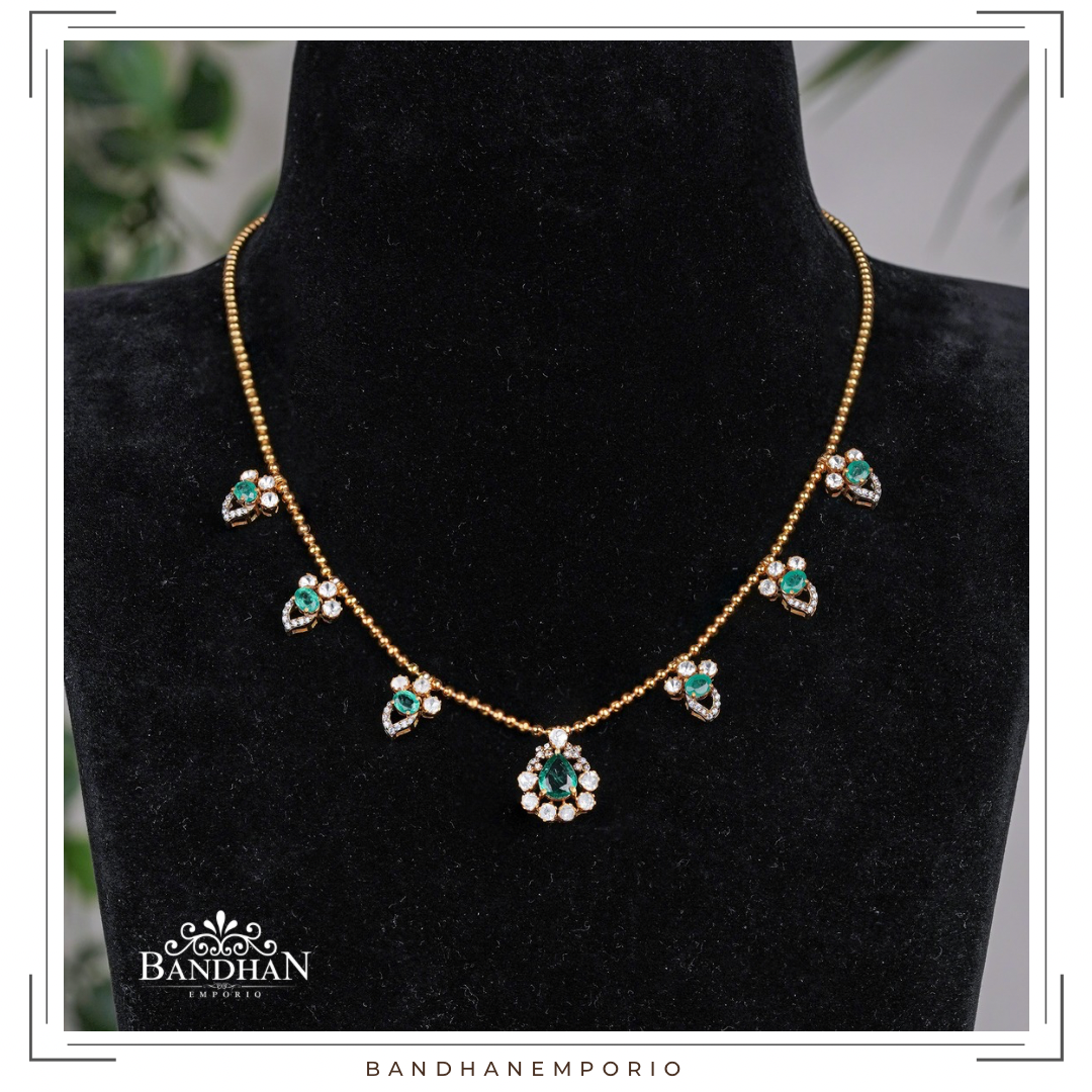 Pure 92.5 Silver Necklace set