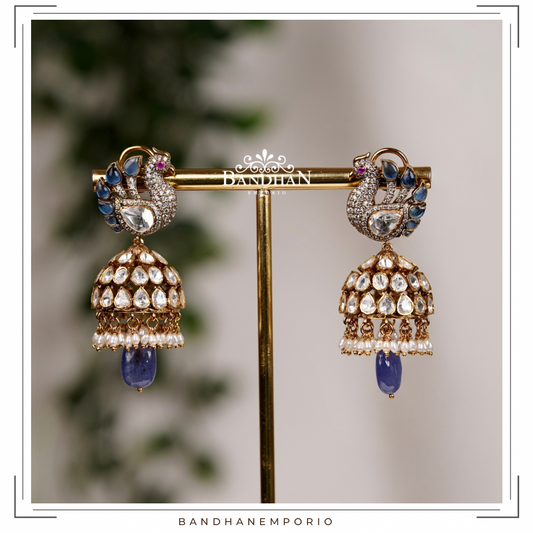 Pure 92.5 Silver Jhumkas