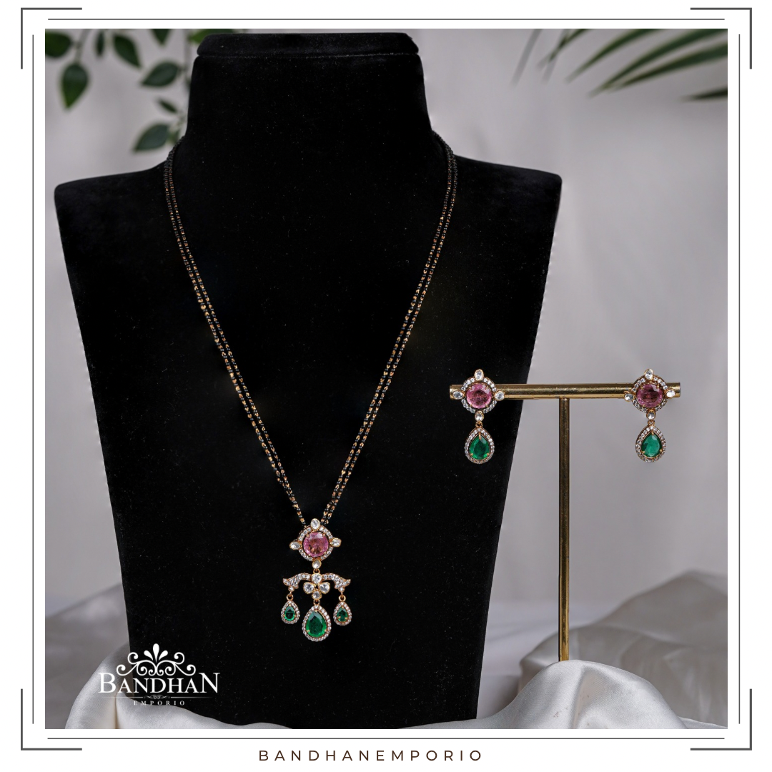 Pure 92.5 Silver Necklace set