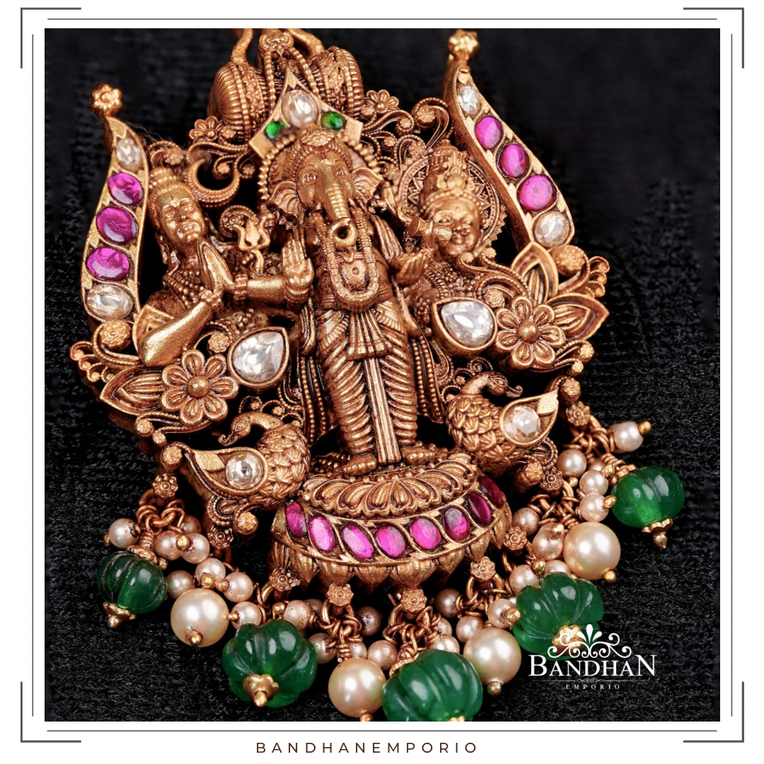 Pure 92.5 Silver Lord Ganesha Pendant