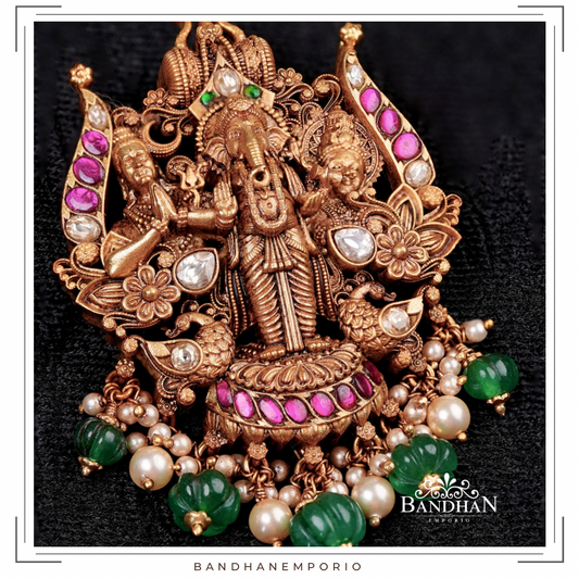 Pure 92.5 Silver Lord Ganesha Pendant