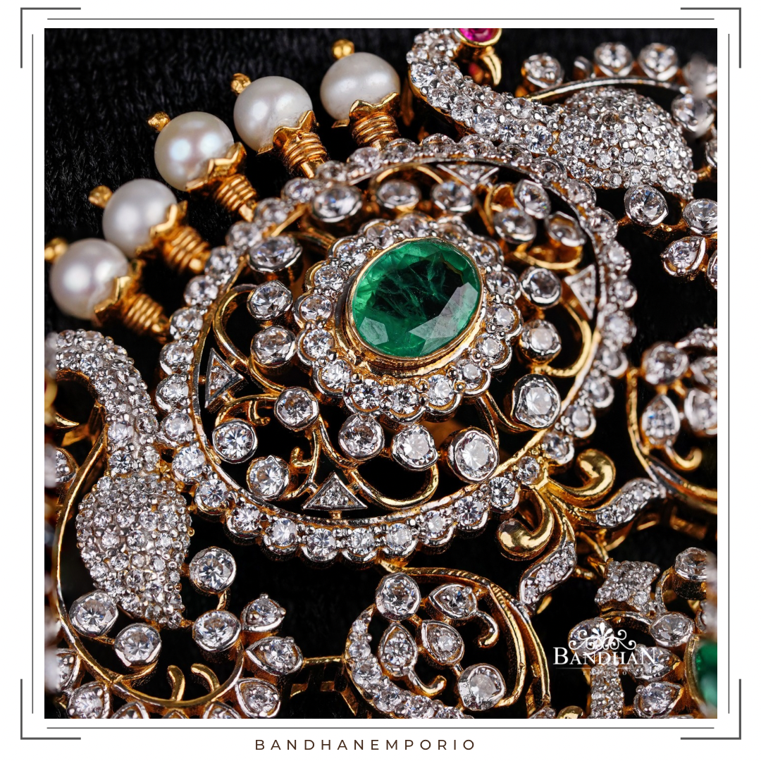 Pure 92.5 Silver Pendant Set