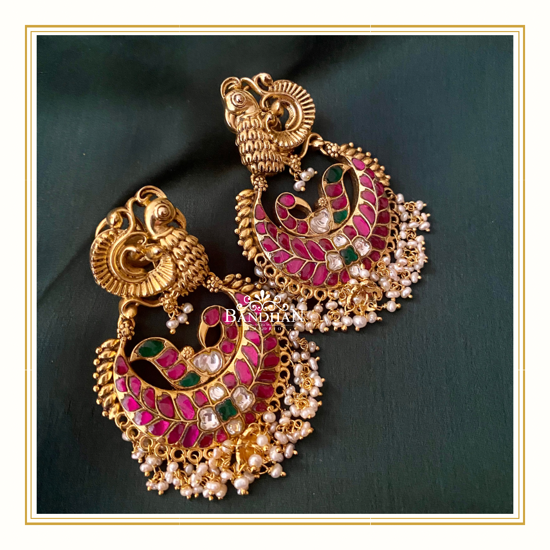 Pure 92.5 Silver Chandbali